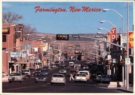 View of Downtown Farmington, NM