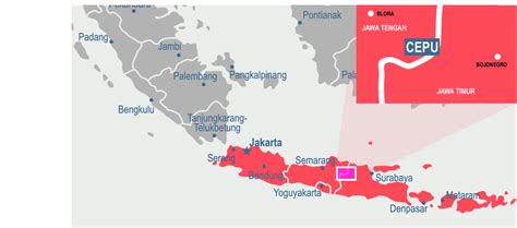 Map of Blora and Bojonegoro, Indonesia | Download Scientific Diagram