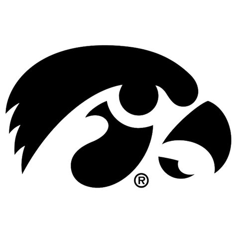 Iowa Hawkeyes Tiger Hawk Decal