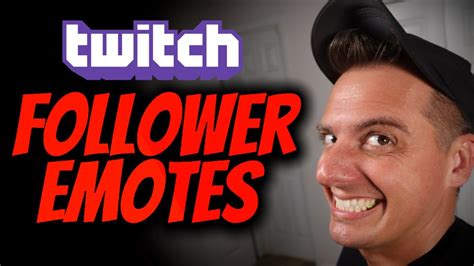 How to add a follower emote on Twitch - YouTube