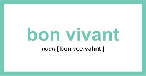 Word of the Day - bon vivant | Dictionary.com | Uncommon words, Words, Word of the day