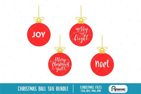 Christmas Ball Svg Files