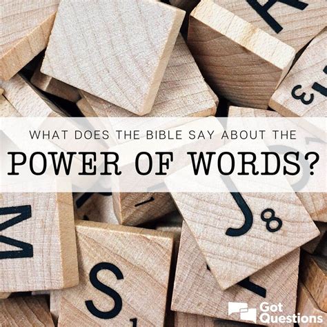 What does the Bible say about the power of words? | GotQuestions.org