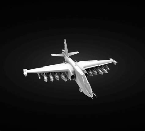 Fichier STL Sukhoi SU-25・Design pour impression 3D à télécharger・Cults