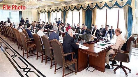 PM Shehbaz to chair federal cabinet meeting today - Pakistan - Dunya News