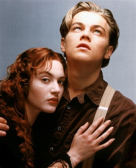 GLAMOUR: LEONARDO DICAPRIO AND KATE WINSLET IN TITANIC