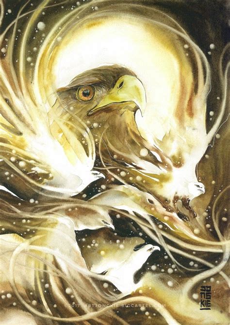 Image of Spirit of the Golden Eagle | Spirit animal art, Animal ...