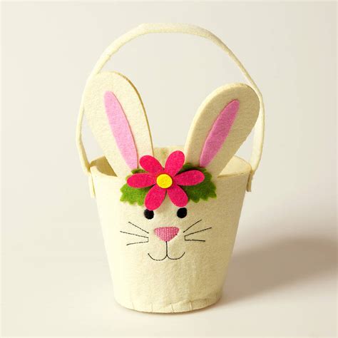 Easter Bunny Rabbit Basket By Little Ella James | notonthehighstreet.com