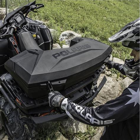 Lock & Ride® Rear Cargo Box | Polaris Sportsman