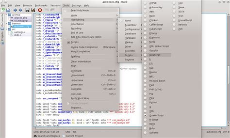 Overview of Kate Editor in KDE 4.12.3 | TuxArena