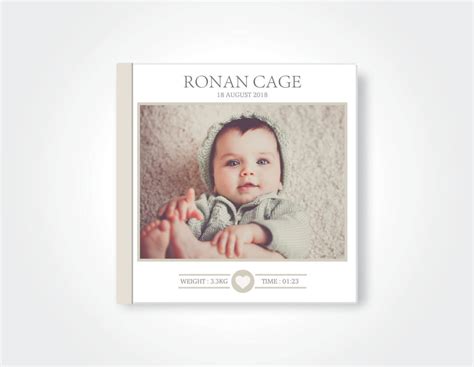 10 baby book covers to inspire yours - Photo Book Design Ideas | PikPerfect