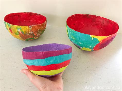 Easy Paper Mache Bowls Craft Ideas – Be Creative! - Kids Art & Craft