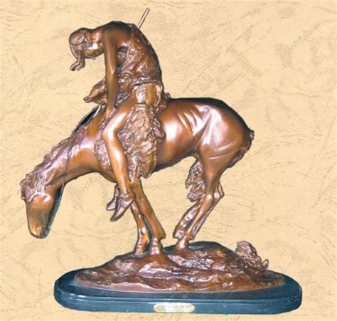 Frederic Remington Bronze End of the Trail Statue (2019 Cheap)