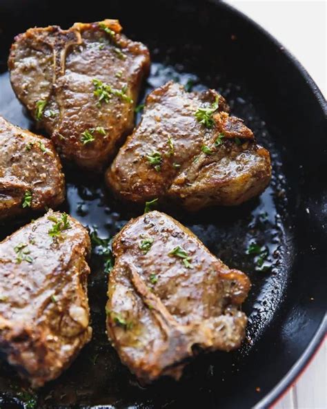 Lamb Loin Chops In The Oven - perfectly cooked, juicy and tender lamb ...