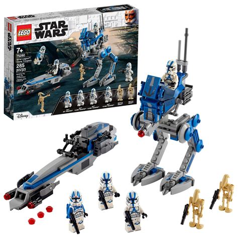 LEGO Star Wars 501st Legion Clone Troopers 75280 Building Kit, Cool ...