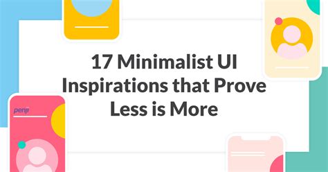 17 Minimalist UI Inspirations that Prove Less is More - Unlimited ...