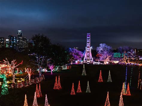 The best places in Texas to see sparkling holiday light displays ...