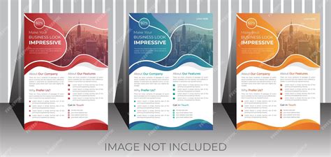 Premium Vector | Professional business and corporate leaflet or flyer design for company