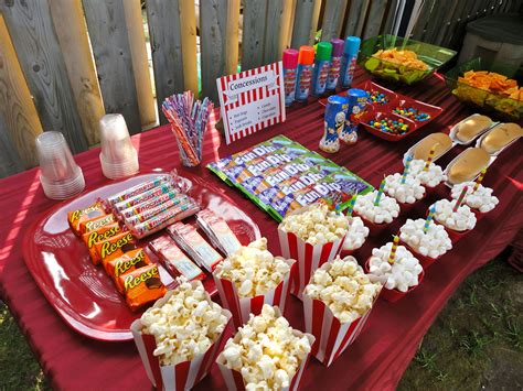 backyard movie night food ideas - Dennis Quick