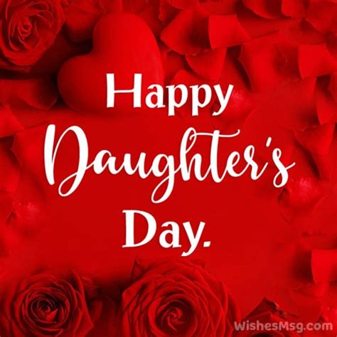 Happy Daughters Day - Wishes, Messages and Quotes - WishesMsg