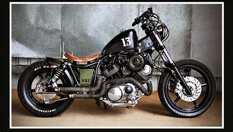 The Various Yamaha Virago XV750 & XV1100 Bobber - Yamaha Old Bikes List