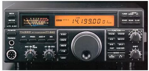 YAESU FT-840 Compact High Performance HF Transceiver User Manual