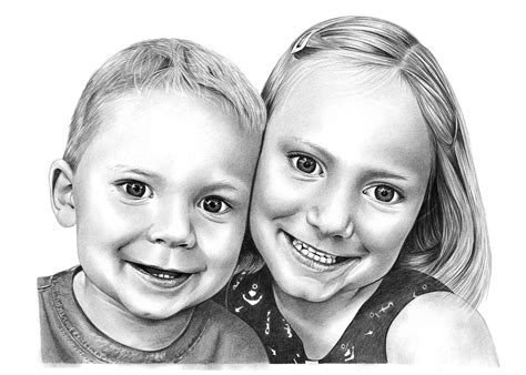 Realistic Pencil Drawings for Sale of People, Animals and Celebrities