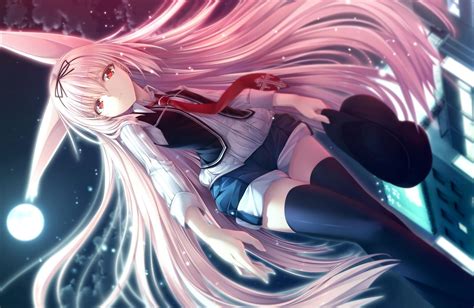 Pink Anime Girl Wallpapers - Wallpaper Cave