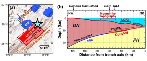 M5.9 earthquake offshore Okinawa, Japan preceded by flurry of foreshocks