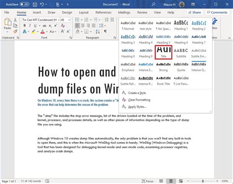 How to use content themes and styles in Microsoft Word | Windows Central