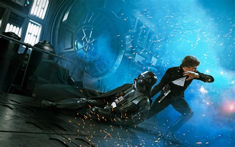 Luke Skywalker Vs Darth Vader Wallpapers - Wallpaper Cave