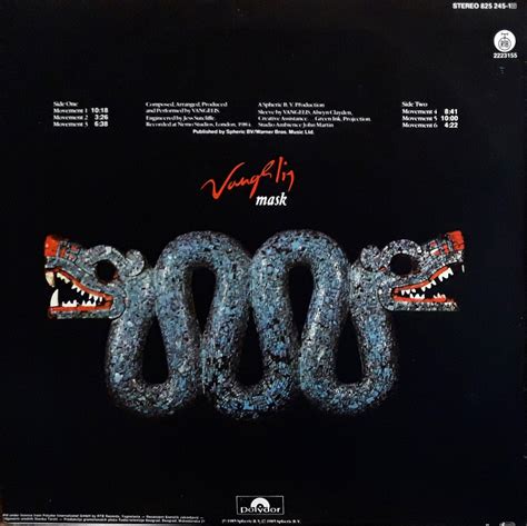 LP: VANGELIS - MASK - Kupindo.com (62523577)