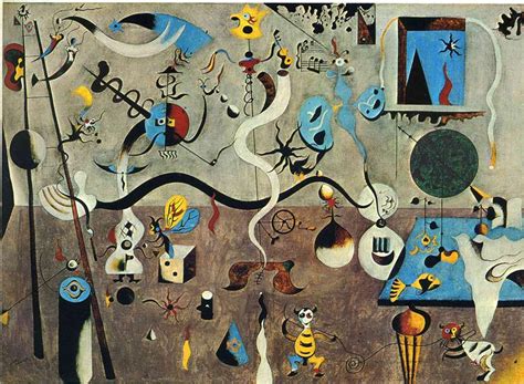 Harlequin's Carnival, 1924 - 1925 - Joan Miro - WikiArt.org