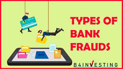 Read what is bank fraud and 10 types of bank frauds | b4investing