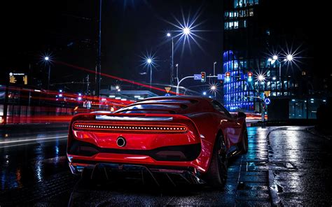 4k Supercar City Night Wallpaper - Car Picture Gallery