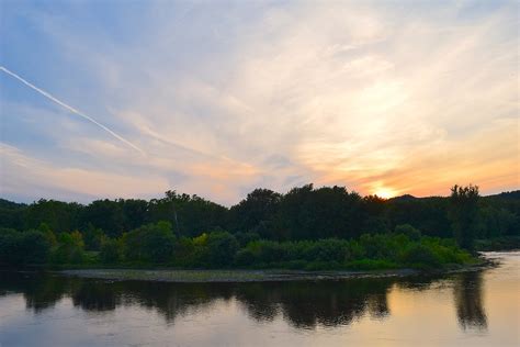 River,sunset,trees,park,water - free image from needpix.com