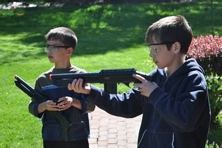 Airsoft Fun | The boys take some target practice with B's Ai… | Flickr