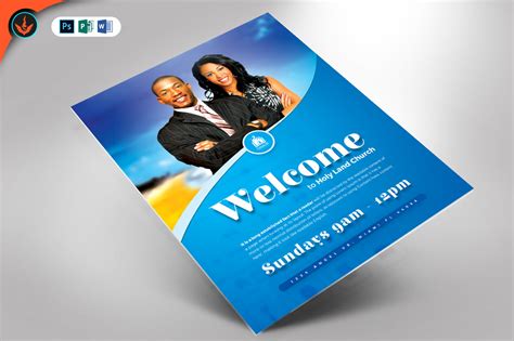 Church Welcome Cover Template Graphic by seraphimchris · Creative Fabrica