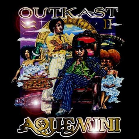 Outkast- Aquemini album cover | Rap albums, Outkast, Hip hop albums