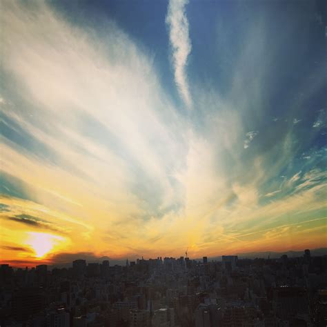 Sunset in Tokyo | Sunset, Outdoor, Celestial