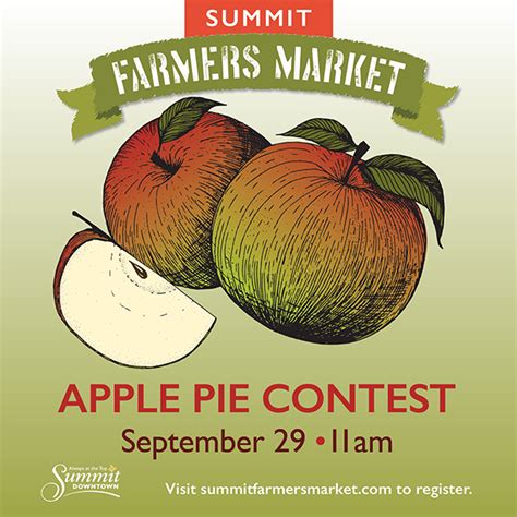 Renna Media | Summit Farmers Market Apple Pie Contest 2019