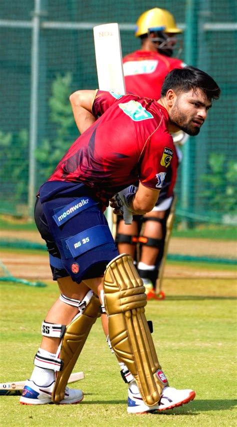 Ahmedabad : KKR's Rinku Singh during a practice session