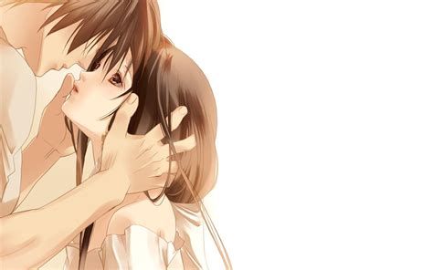 Anime Kissing Wallpapers - Wallpaper Cave