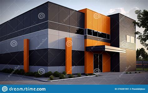 Modern Warehouse Exterior Design