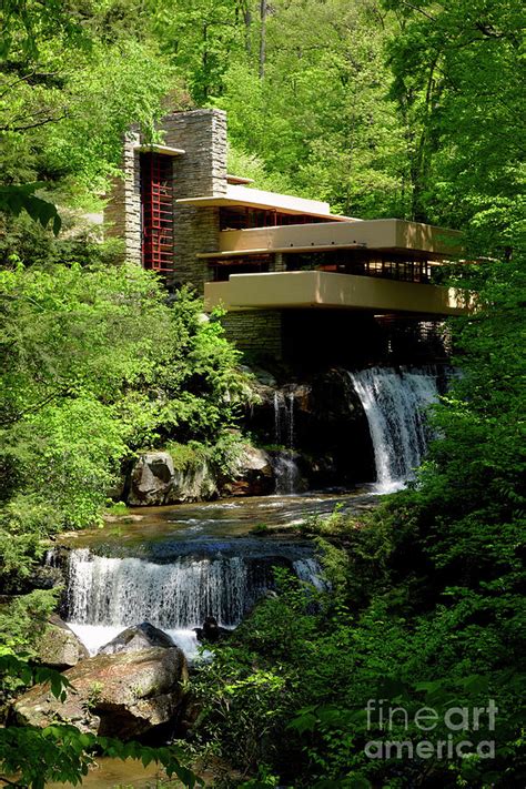 Fallingwater House - Pennsylvania Photograph by Doc Braham - Pixels