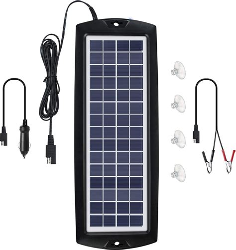 Best Solar Car Battery Chargers (Review & Buying Guide) in 2020