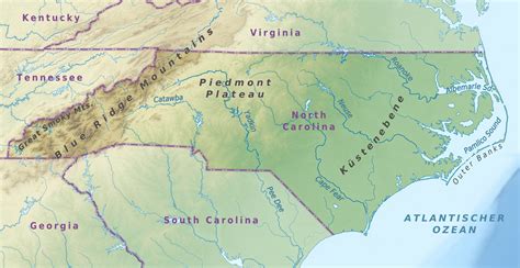 Map Of North Carolina Map Population Density Worldofm - vrogue.co