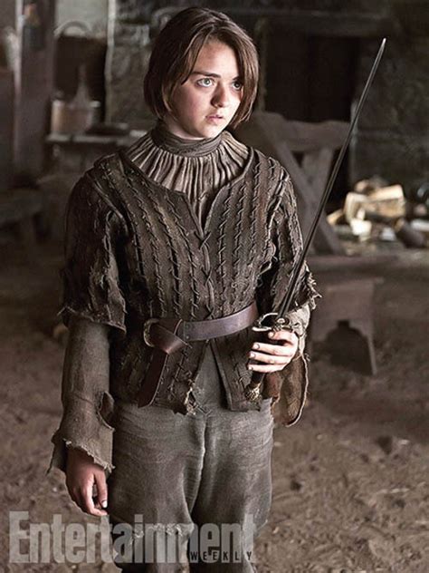 Game Of Thrones Posts: Arya stark with her needle