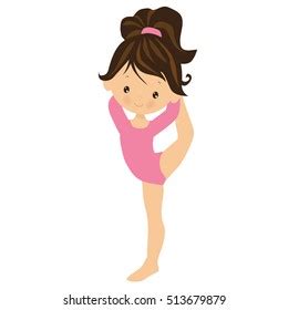 Gymnastics Vector Cartoon Illustration Stock Vector (Royalty Free) 513679879 | Shutterstock