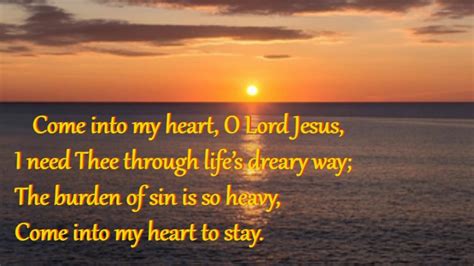 Come into my heart, O Lord Jesus´`• - YouTube